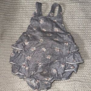 Babygirl flower romper